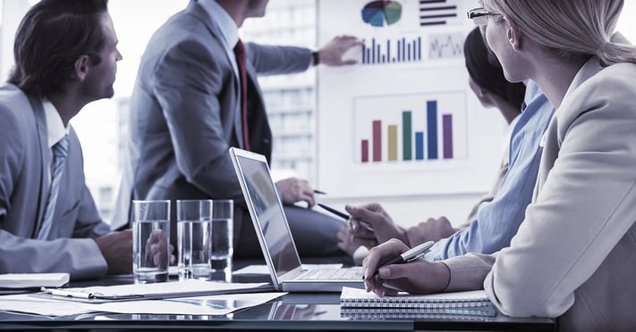 Mostrare e commentare report aziendali in inglese - Wall Street English